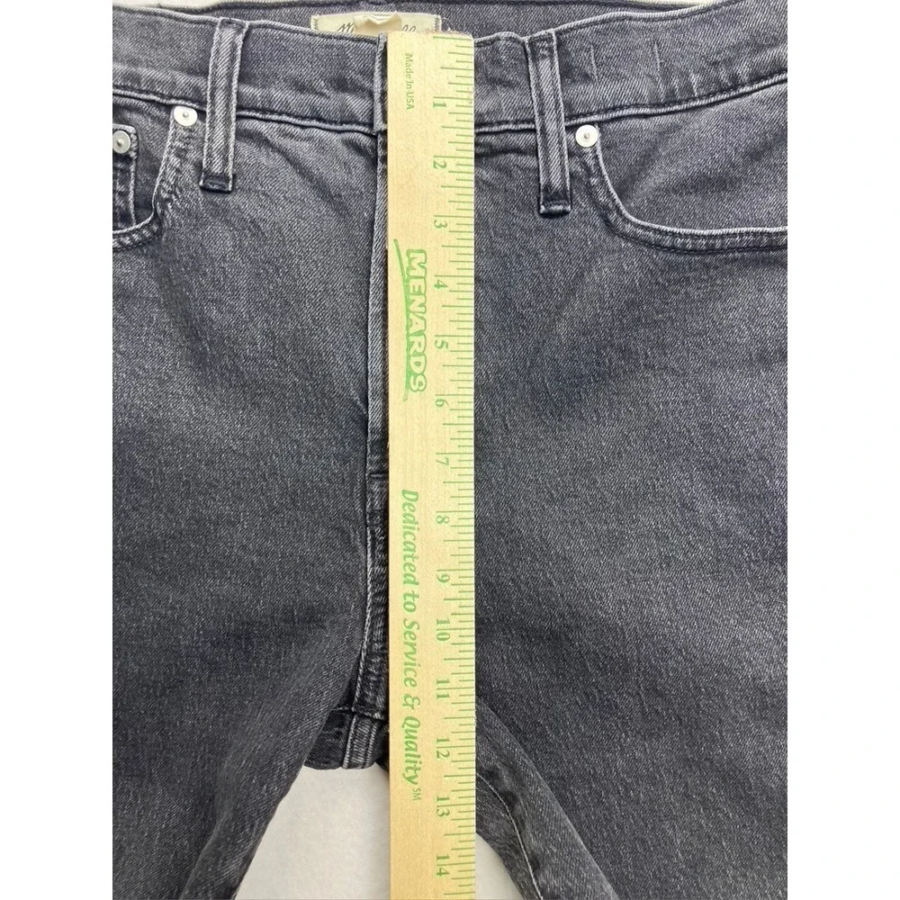 Madewell The Perfect Vintage Jean High Rise Lunar Wash‎ Black Denim MD713 29P